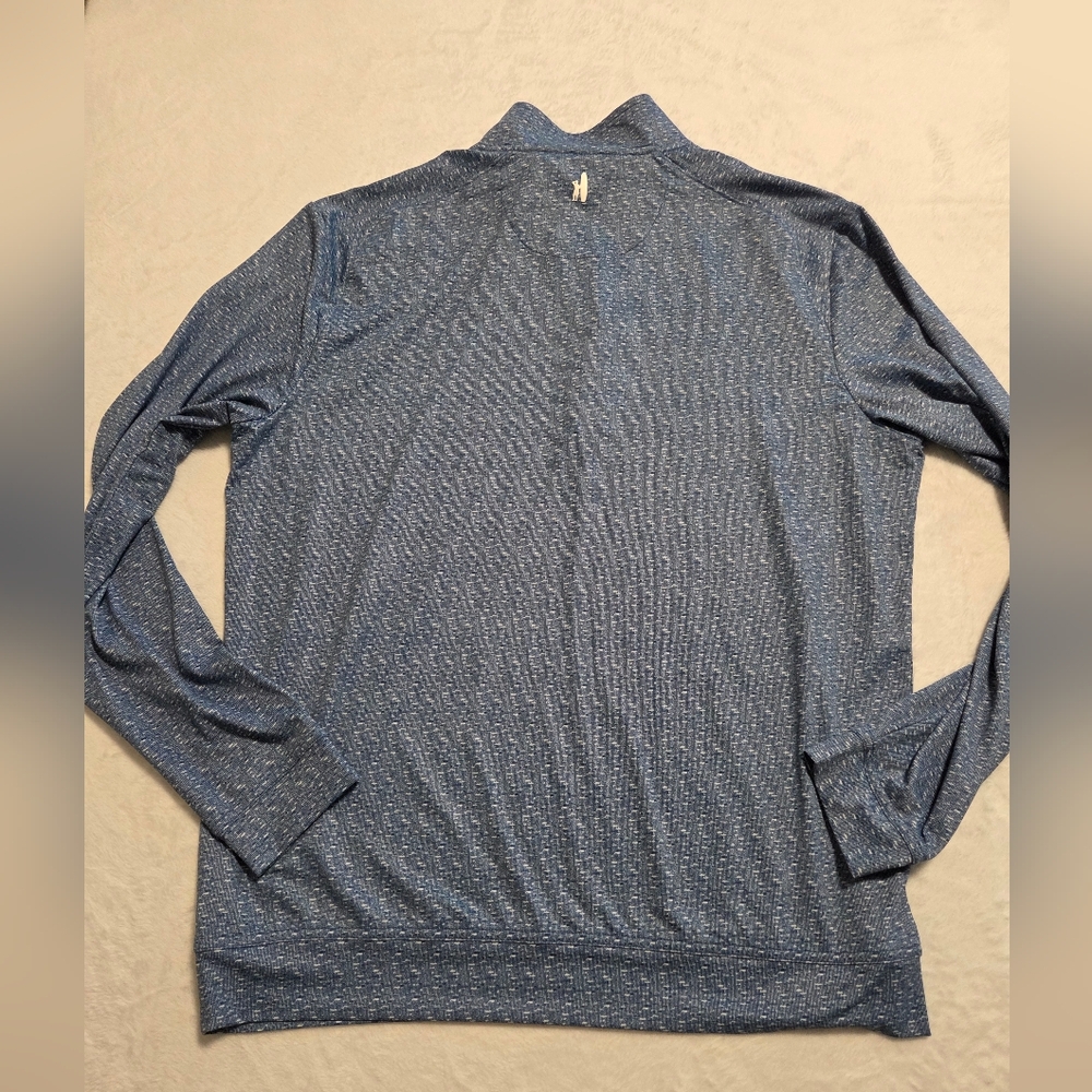 Johnnie-O Men's Lake Brunswick PREP-FORMANCE Quarter-Zip Size M - Picture 4 of 9